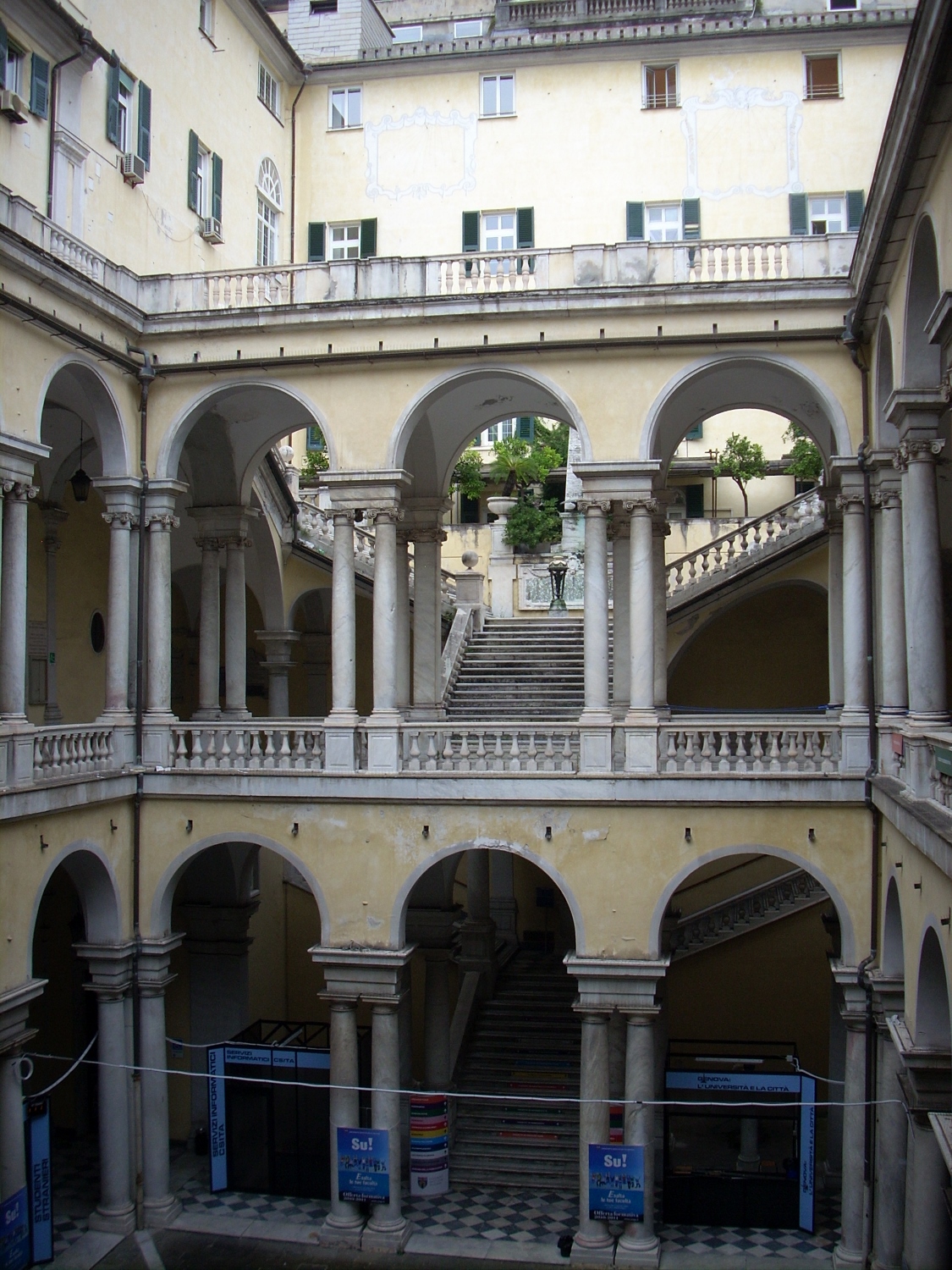 Stanislao Cannizzaro's memorial tablet, Università di Genova, Genoa - 01.jpg